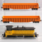 Athearn 2208 HO PBNE Special Edition SW-7 w/ 2 Gondolas