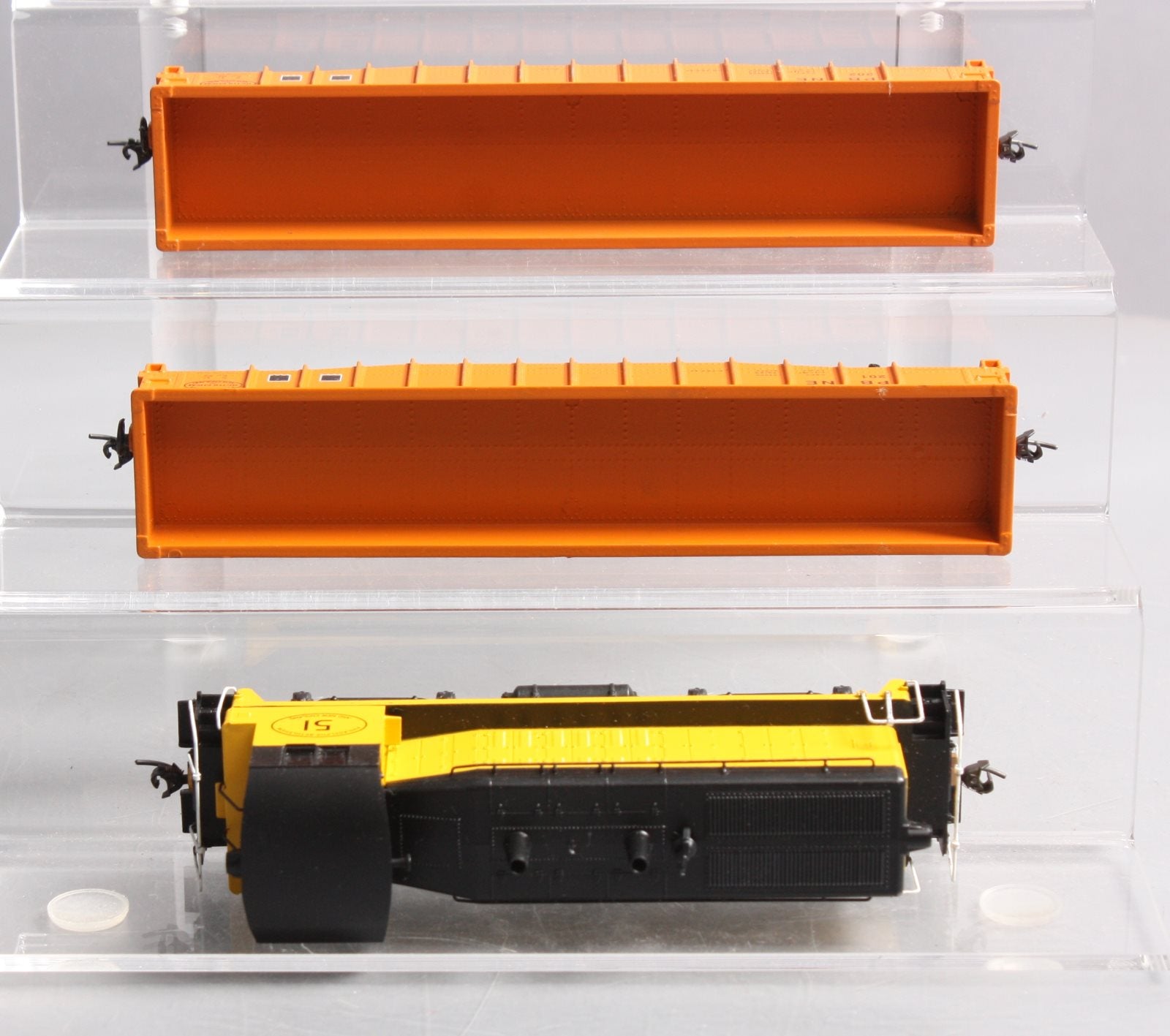 Athearn 2208 HO PBNE Special Edition SW-7 w/ 2 Gondolas
