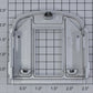 Lionel 2532-42 Painted Silver Vestibule End without Inner Door