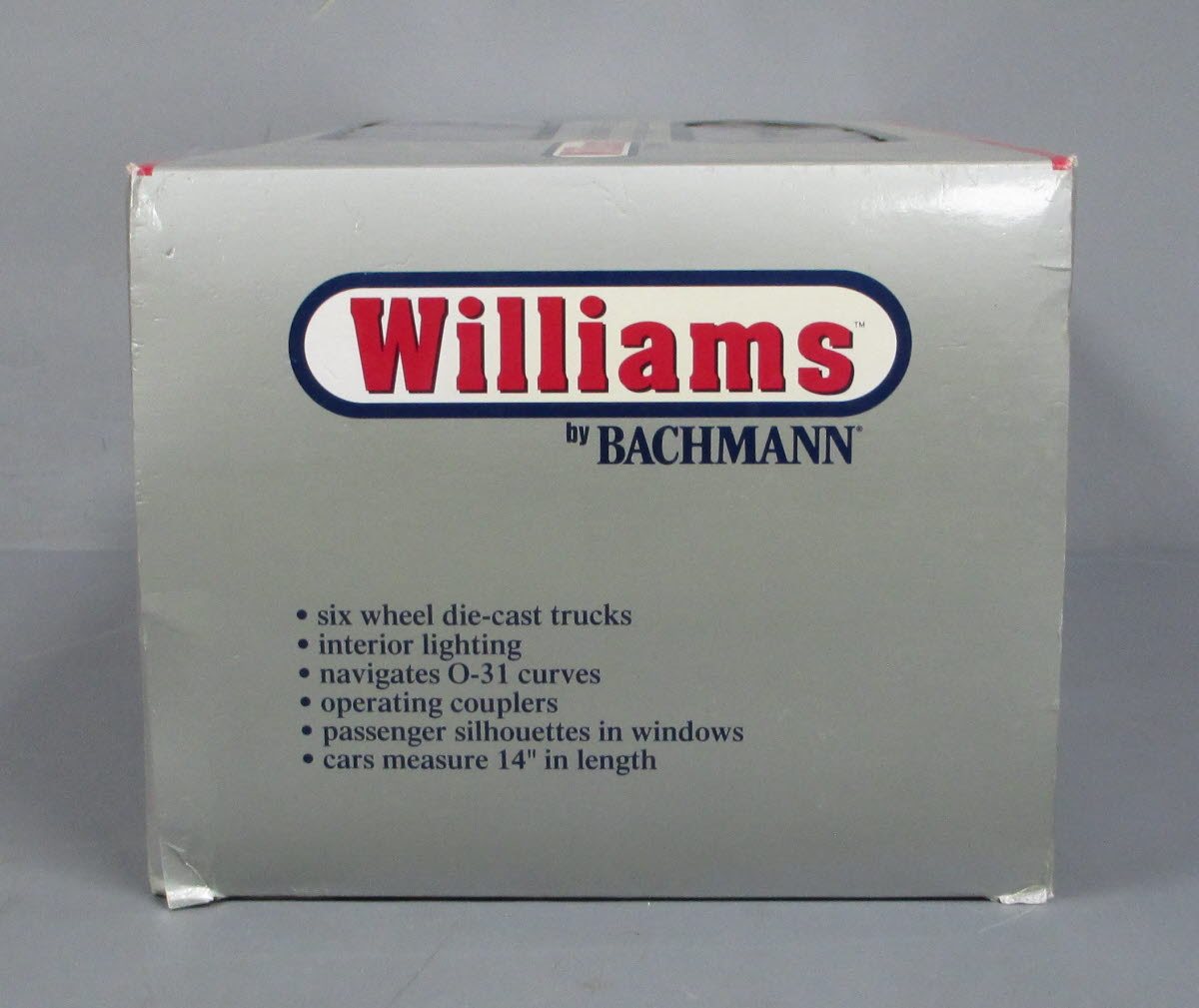 Williams 43473 New Haven 60 Ft. Madison Passenger Car Car (Pack of 4) LN/Box
