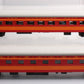 MTH 20-6672 O Milwaukee 70' Streamlined Slpr/Diner Passenger Car Set (Set of 2) LN/Box