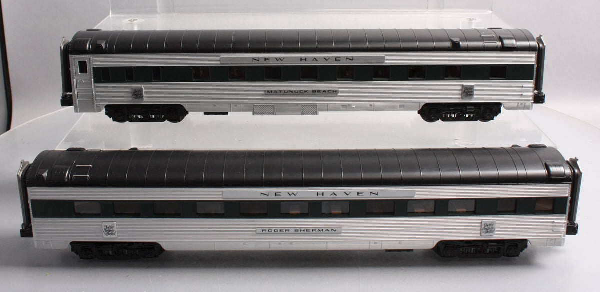 MTH 20-66240 O Gauge New Haven Sleeper/Diner Passenger Set (Set of 2) NIB