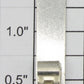 Gargraves 912 O Gauge Fahnestock Center Rail Track Power Connecter