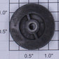 Lionel 2332-58 GG-1 Plain End Wheel-Painted Red