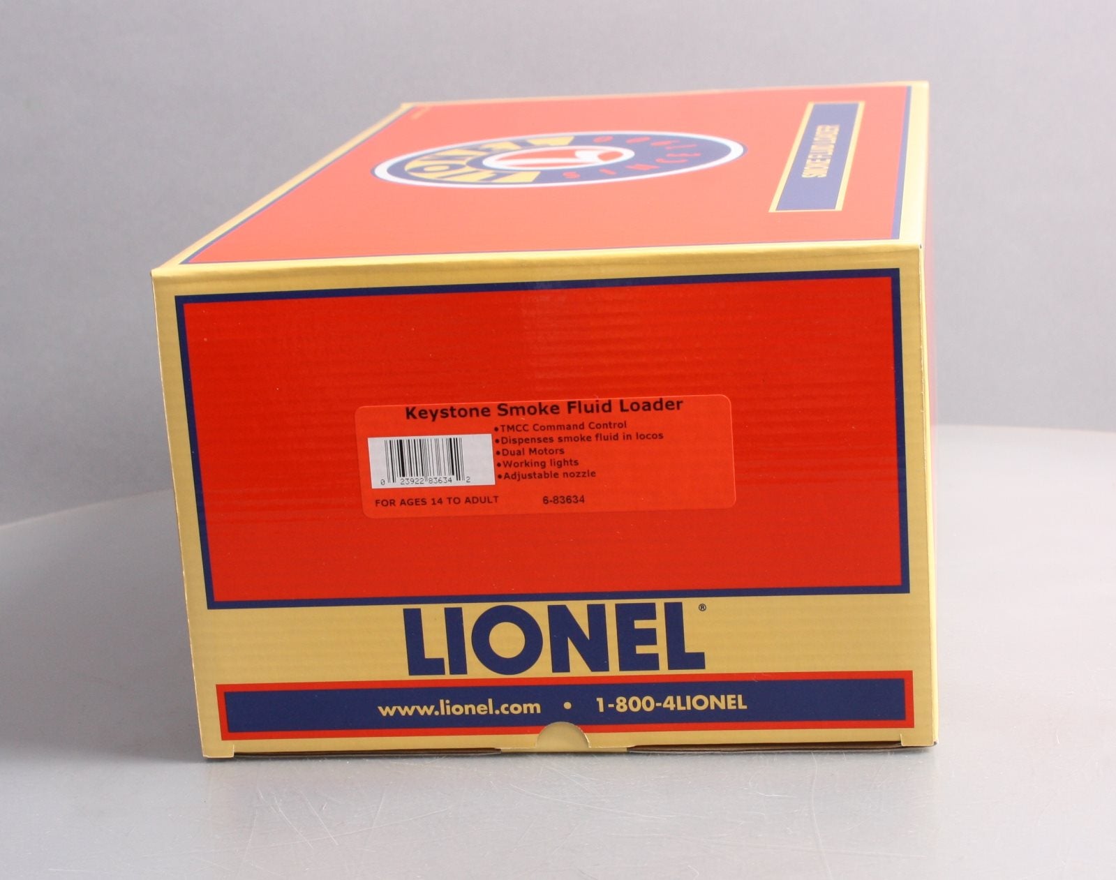 Lionel 6-83634 O Keystone Command Control Smoke Fluid Loader EX/Box