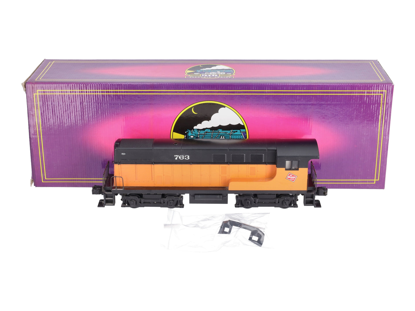 MTH 20-2080-1 Milwaukee Road Fairbanks Morse H-10-44 Diesel Engine #763 w/ PS-1 EX/Box