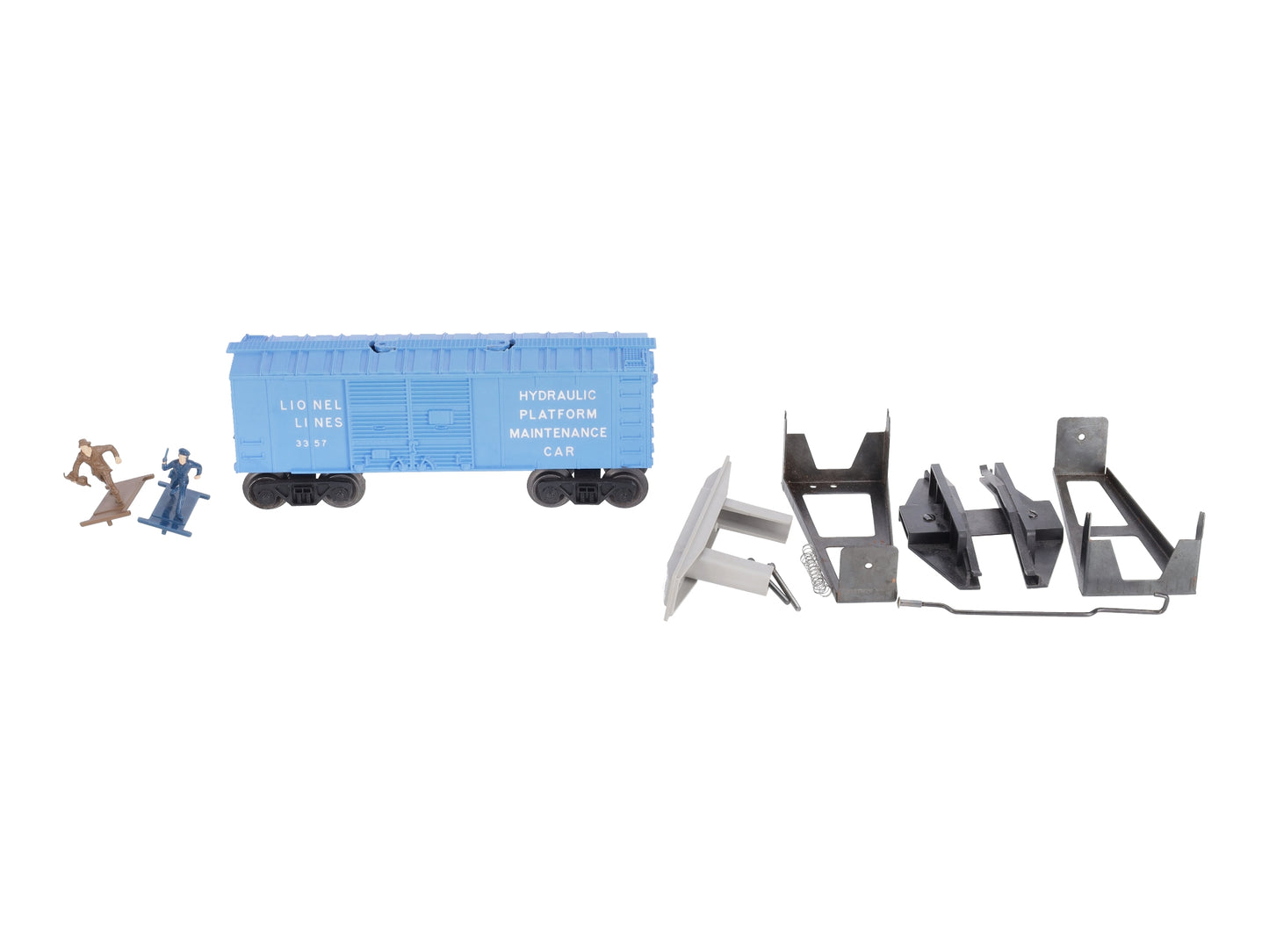 Lionel 3357-27 Vintage O Trestle Components for Cop and Hobo Car
