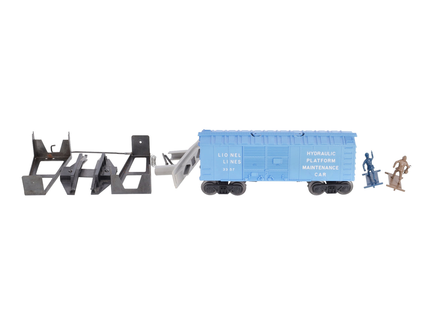 Lionel 3357-27 Vintage O Trestle Components for Cop and Hobo Car