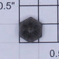Lionel 38-65 Black Water Tower Roof Palnut Cover Nut