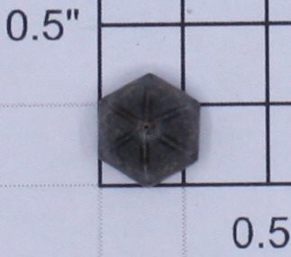 Lionel 38-65 Black Water Tower Roof Palnut Cover Nut
