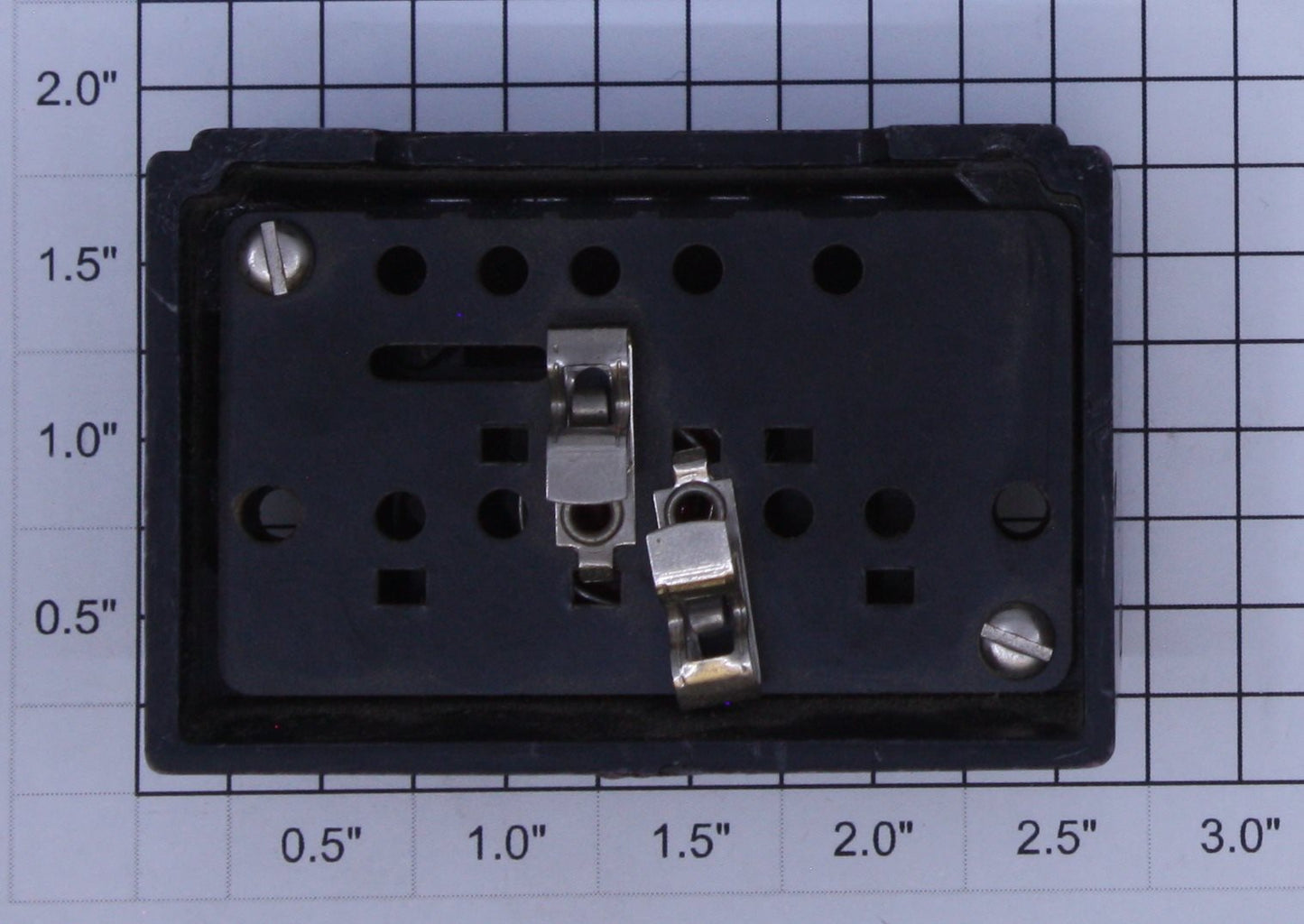 American Flyer XA14A964-N S Gauge Sawmill Control Button with Fahnestock Clips