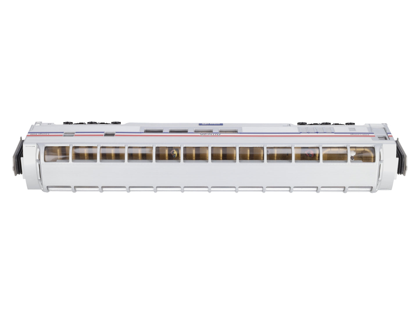 MTH 20-67198 O Amtrak 70' Streamlined Full Length Vista Dome Passenger Car #9300 LN/Box