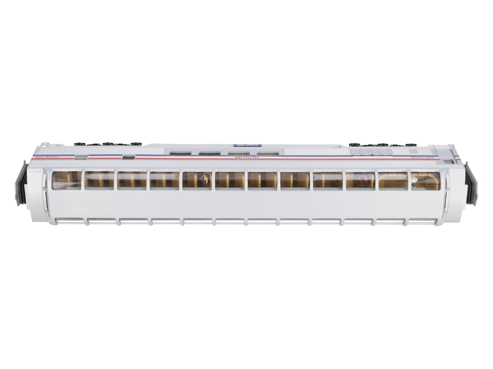 MTH 20-67198 O Amtrak 70' Streamlined Full Length Vista Dome Passenger Car #9300 LN/Box