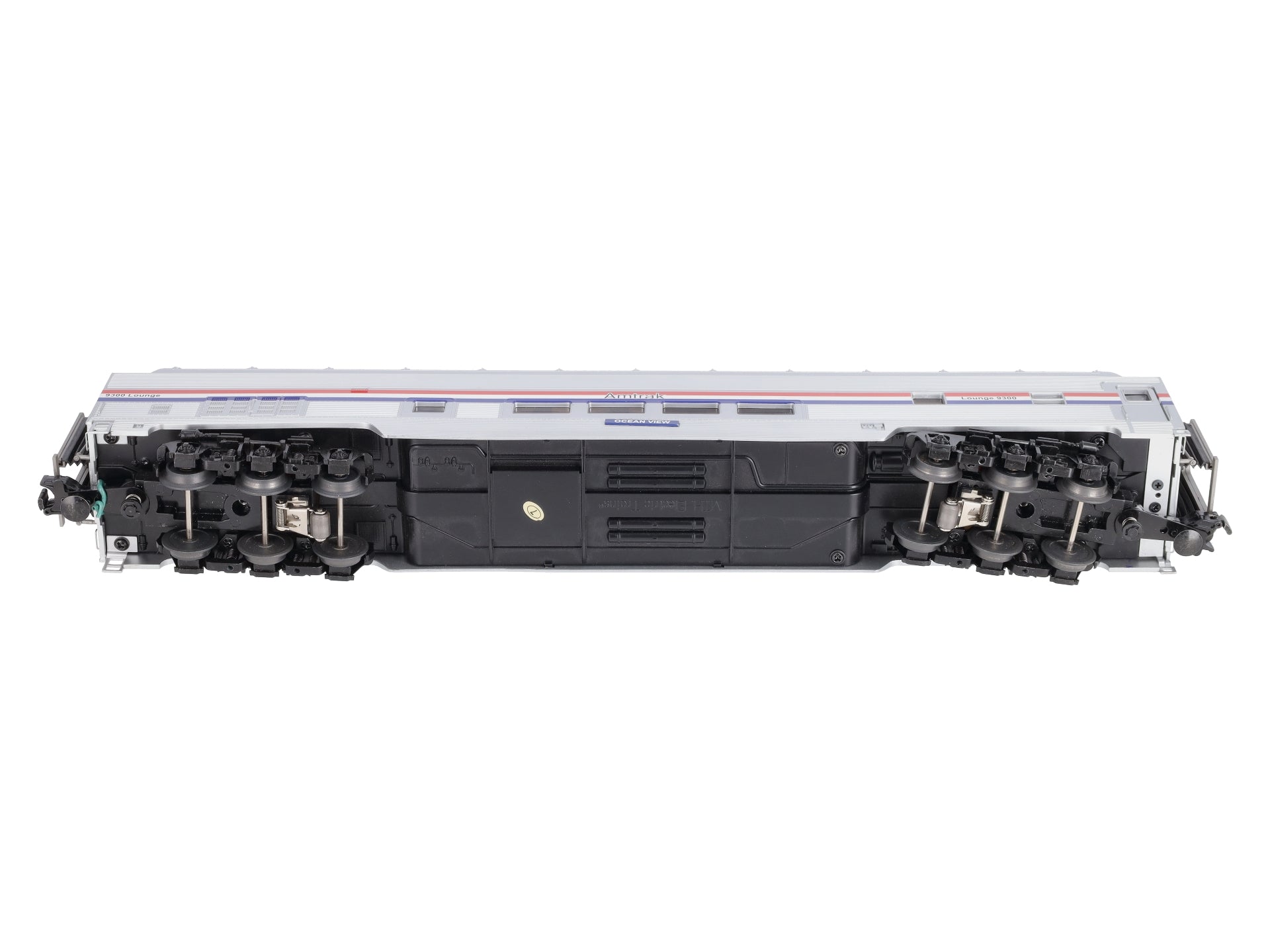 MTH 20-67198 O Amtrak 70' Streamlined Full Length Vista Dome Passenger Car #9300 LN/Box