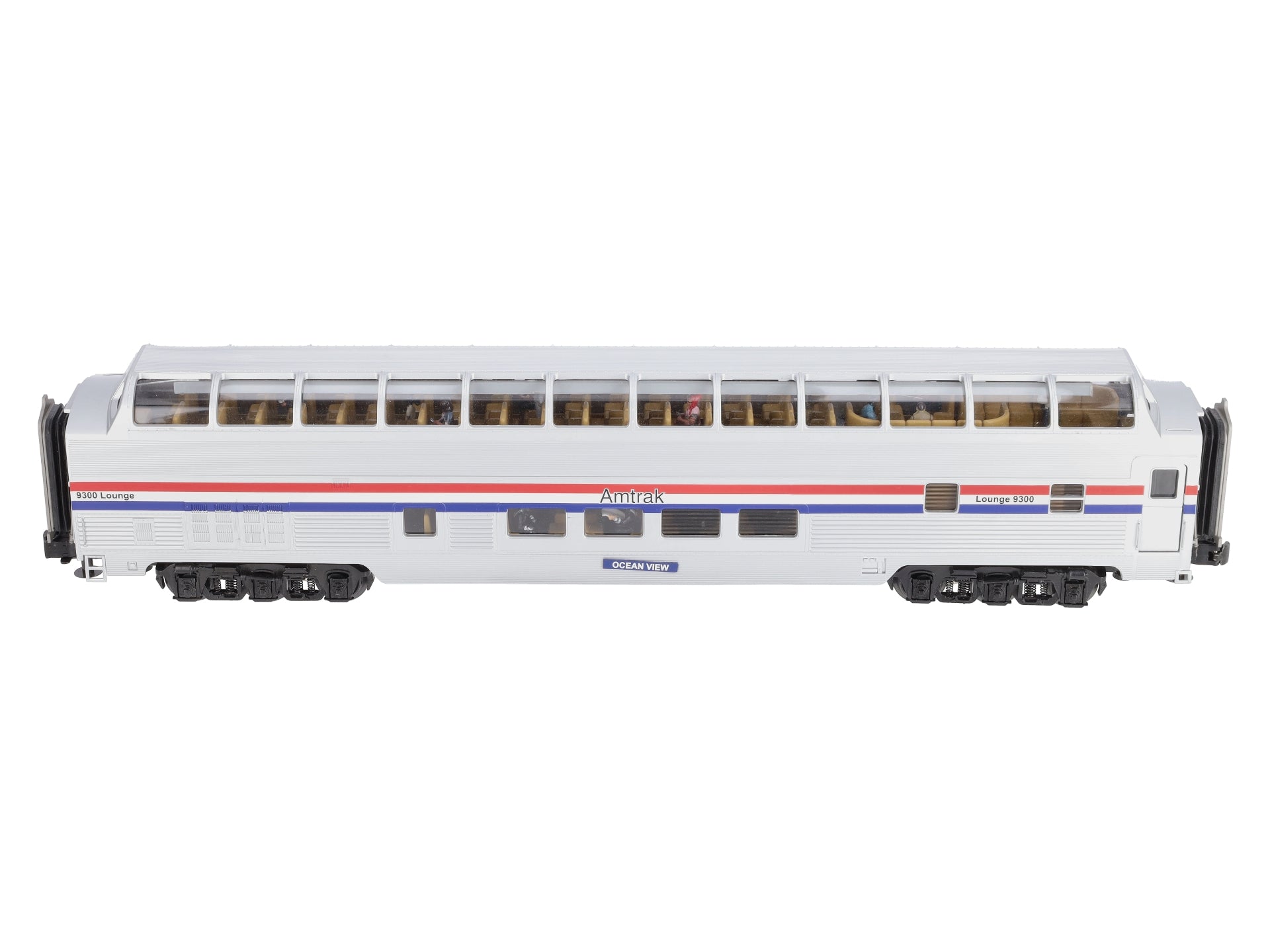 MTH 20-67198 O Amtrak 70' Streamlined Full Length Vista Dome Passenger Car #9300 LN/Box