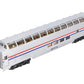 MTH 20-67198 O Amtrak 70' Streamlined Full Length Vista Dome Passenger Car #9300 LN/Box