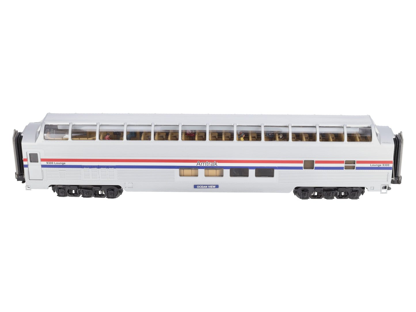 MTH 20-67198 O Amtrak 70' Streamlined Full Length Vista Dome Passenger Car #9300 LN/Box