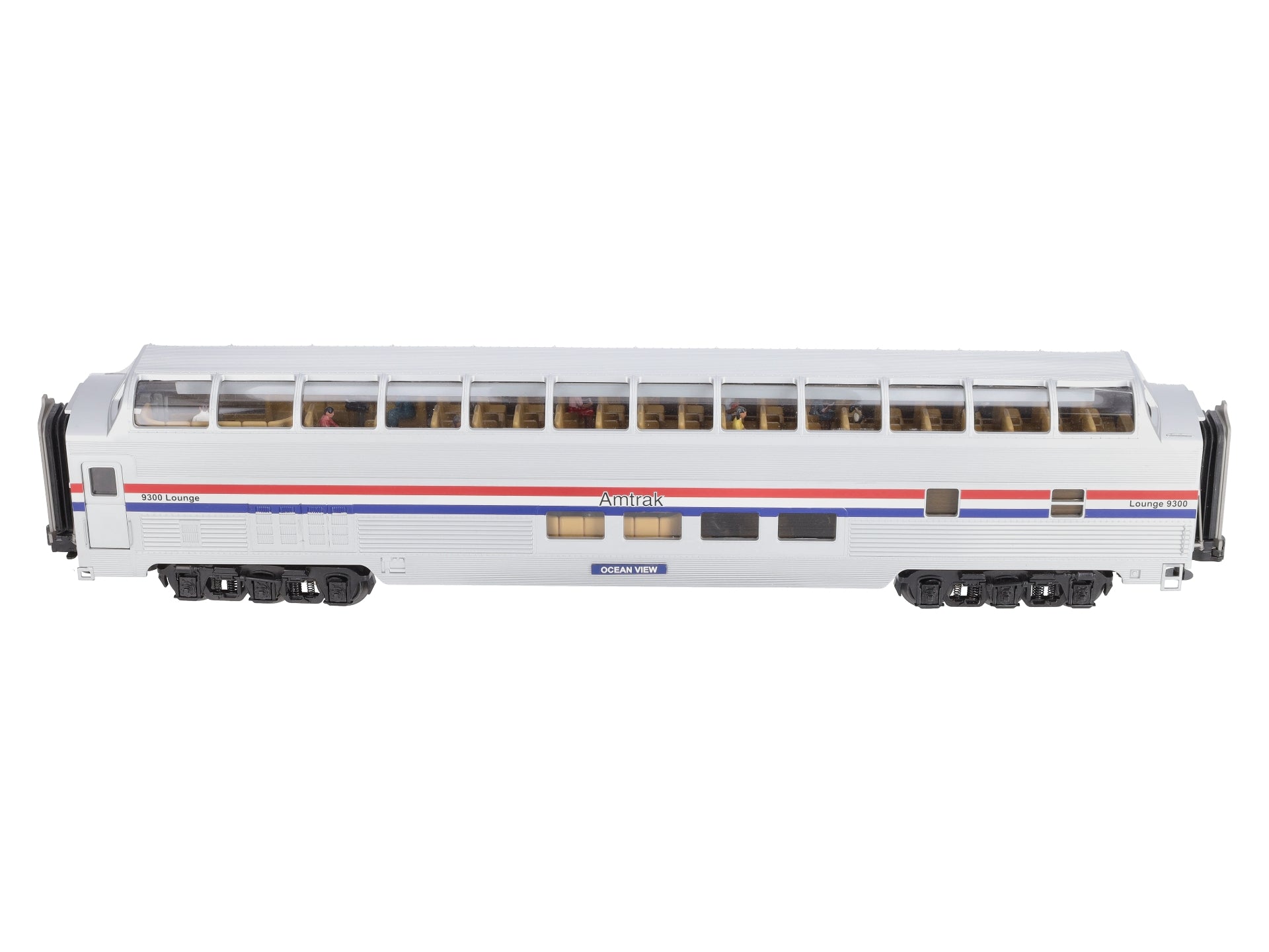MTH 20-67198 O Amtrak 70' Streamlined Full Length Vista Dome Passenger Car #9300 LN/Box