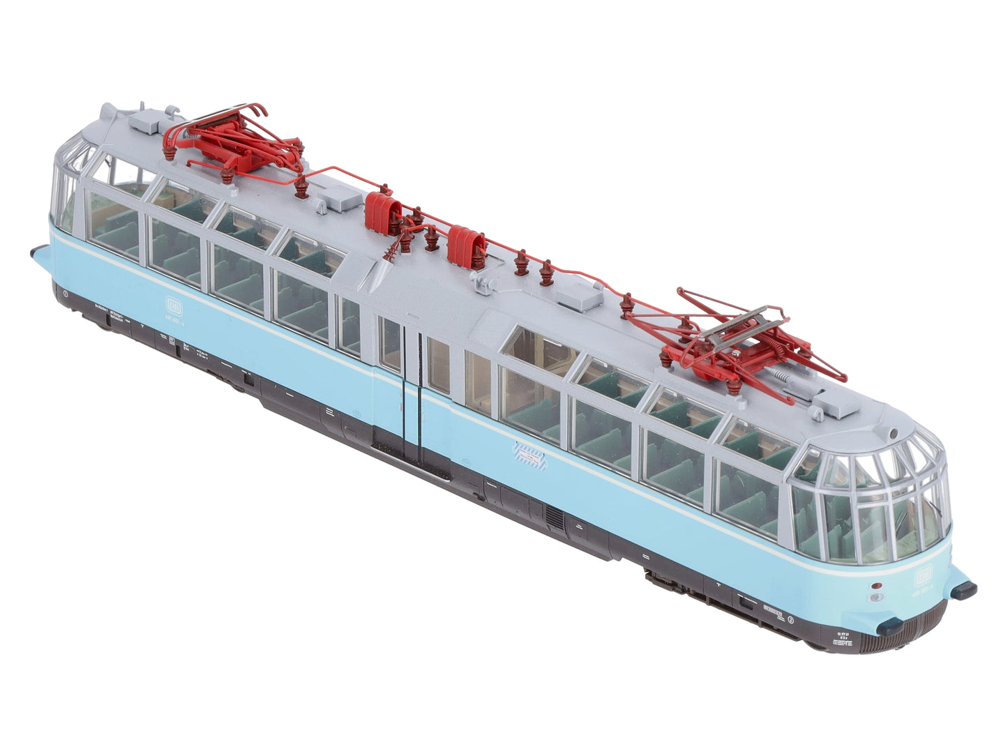 Trix 22191 HO DB Electric Class Powered Observation Car #491 001-4 LN/Box