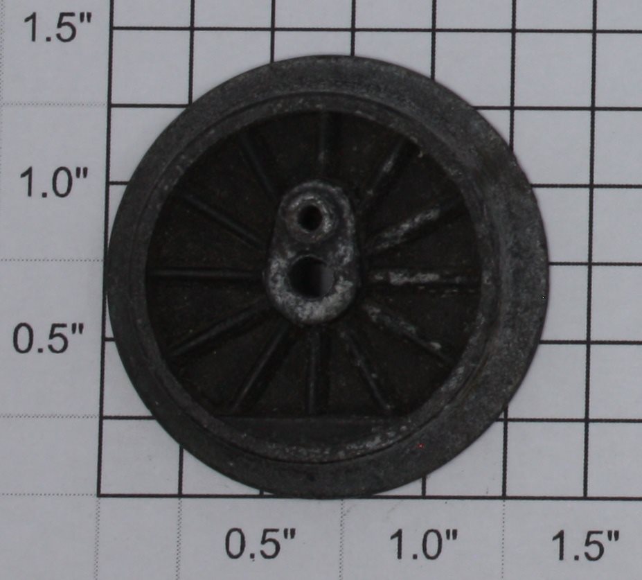 Lionel 1668E-5 Plain End Wheel with  Small Side Rod Boss