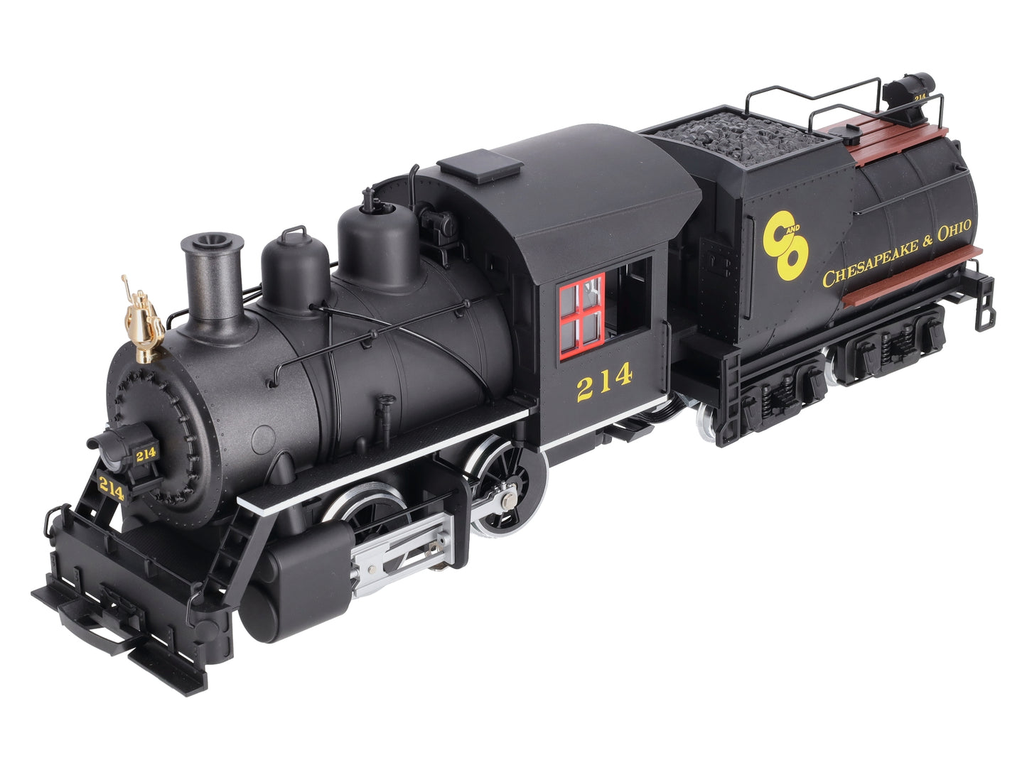 LGB 23232 G Scale C&O 0-4-0 Steam Locomotive & Tender w/Sound