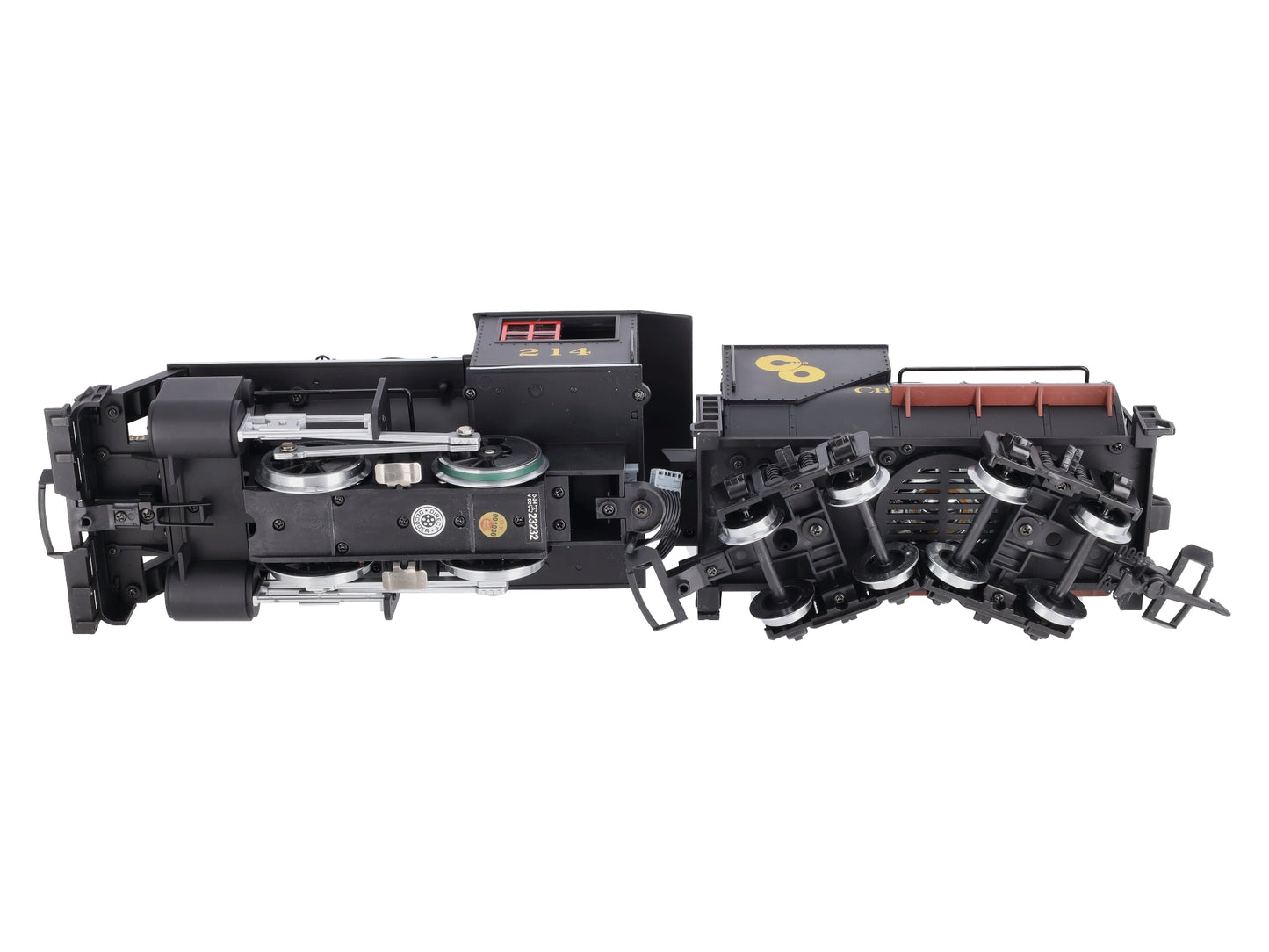 LGB 23232 G Scale C&O 0-4-0 Steam Locomotive & Tender w/Sound