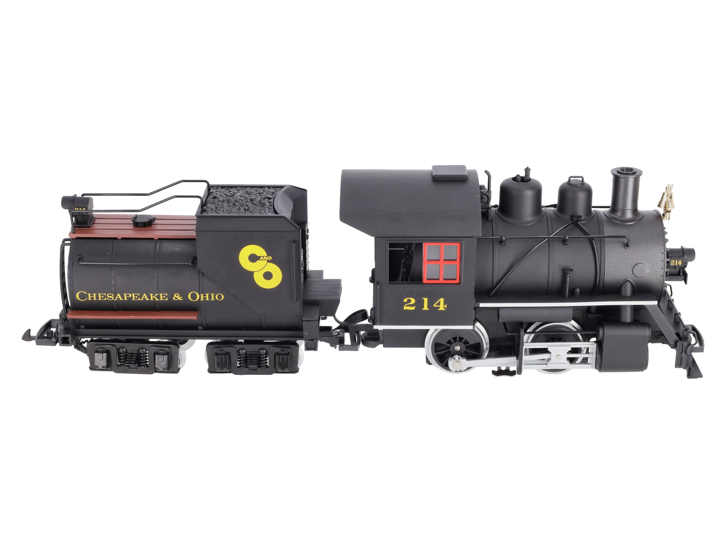 LGB 23232 G Scale C&O 0-4-0 Steam Locomotive & Tender w/Sound
