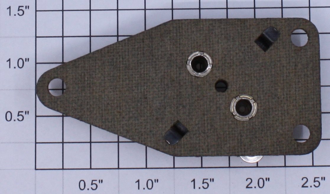 Lionel WS-66 Fiber Whistle Brush Plate