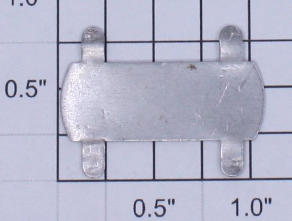 Lionel 224E-87 Blank Collector Nameplate