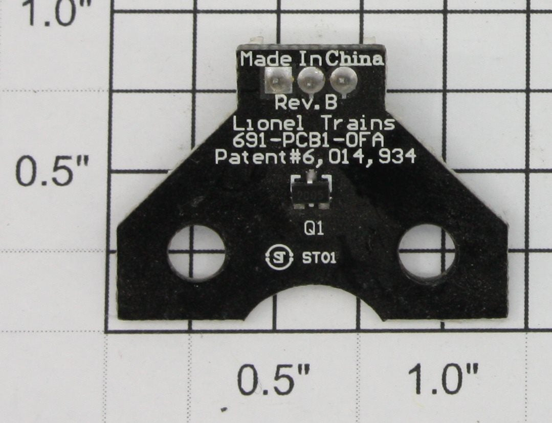 Lionel 691PCB10FA Odyssey 1 Speed Sensor Pittman Motors PCB Circuit Board