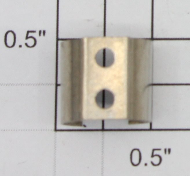 Lionel 385E-55 Nickel Lightbulb Socket Bracket for Headlights