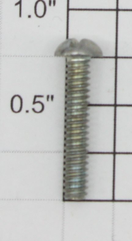 Lionel #6-32 x 3/4" Nickel Slotted Round Head Screw