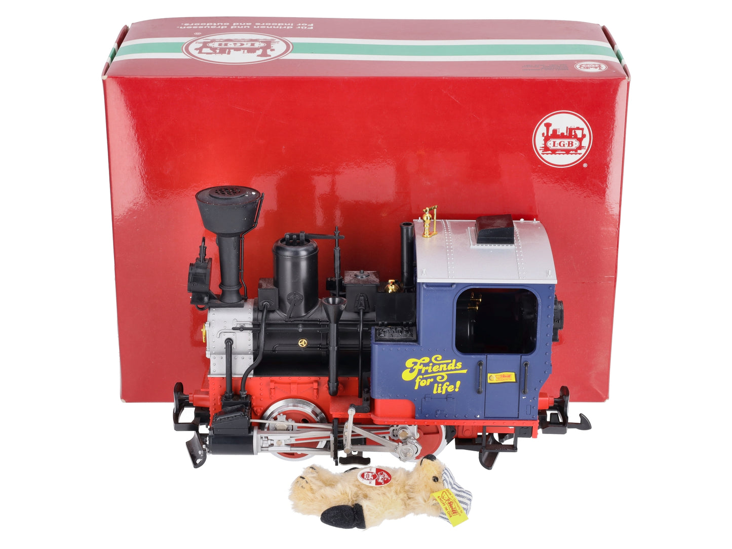 LGB 25211 G Scale Steiff Friends For Life 0-4-0 Steam Locomotive