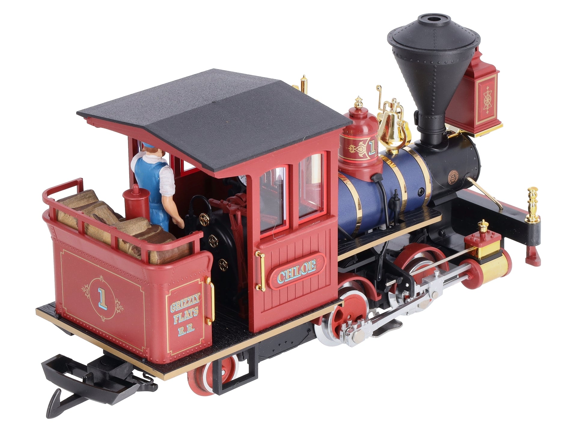 LGB 20130 G Scale Grizzly Flats Chloe Steam Locomotive LN/Box