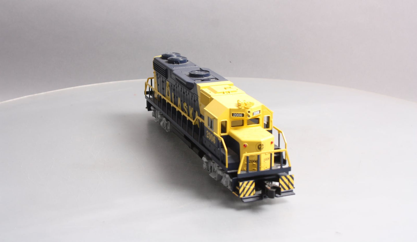Williams 21317 O Gauge Alaska Railroad GP38 Dummy Diesel Locomotive #2006 MT/Box