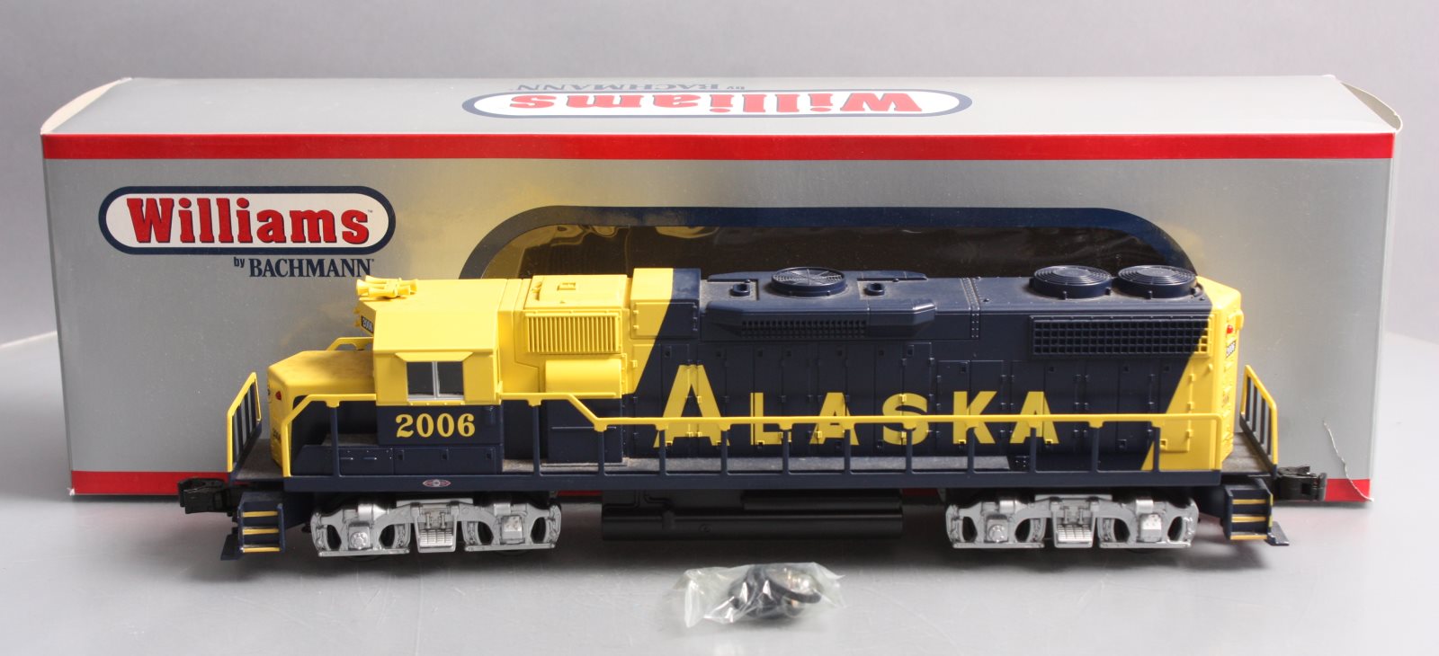 Williams 21317 O Gauge Alaska Railroad GP38 Dummy Diesel Locomotive #2006 MT/Box