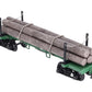 LGB 4066 G Scale Green Flatcar with Log Load & Stakes LN/Box
