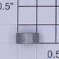 Lionel 2055-67 Aluminum .145" Thin Siderod Spacer