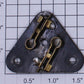 Lionel 2034-121 Brush Plate Assembly