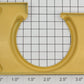 Lionel 810-46 Pale Yellow Crane Cab Base
