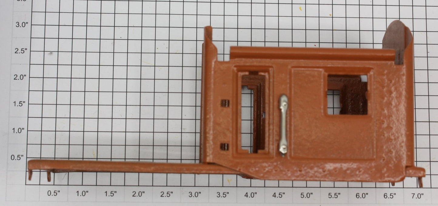 Lionel 810-01 Terracotta Body, No Base Plate of Derrick Crane Car-Incomplete