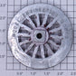 Lionel 5L-41 Dark Red Spoked 2-1/2" Std. Gauge Loco Gear Wheel