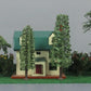 Lionel 11-90074 O #912 Suburban Home Scenic Plot w/ #189 Villa Ivory & Peacock NIB