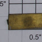 Lionel 517-5 Standard Gauge No.517 Brass Nameplate with Tabs