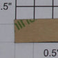 Lionel 514-5 No.514 Brass Nameplate with Adhesive