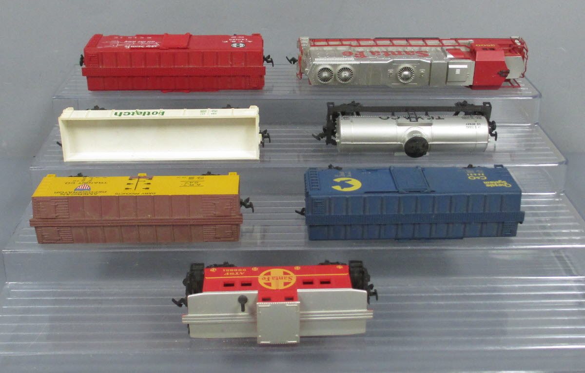 Life Like 8766 HO Scale Thundering Rails Diesel Train Set VG/Box