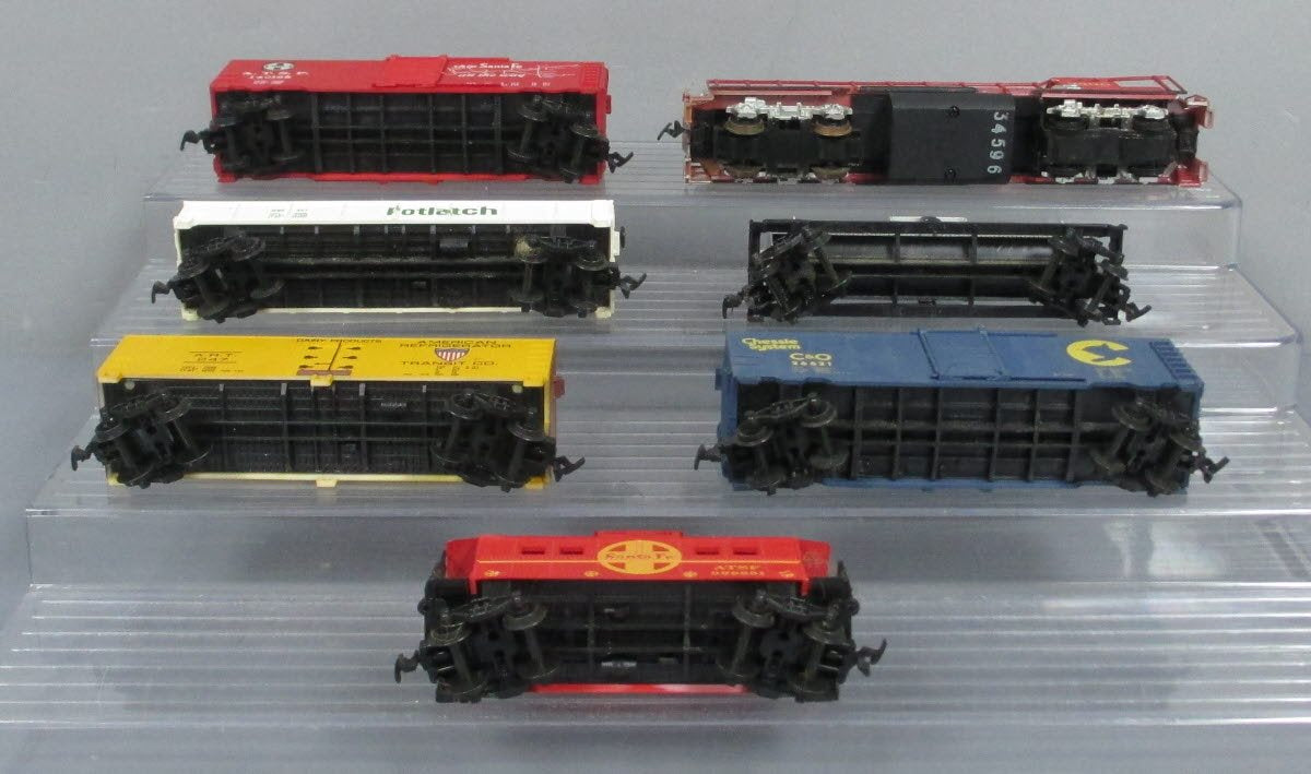 Life Like 8766 HO Scale Thundering Rails Diesel Train Set VG/Box