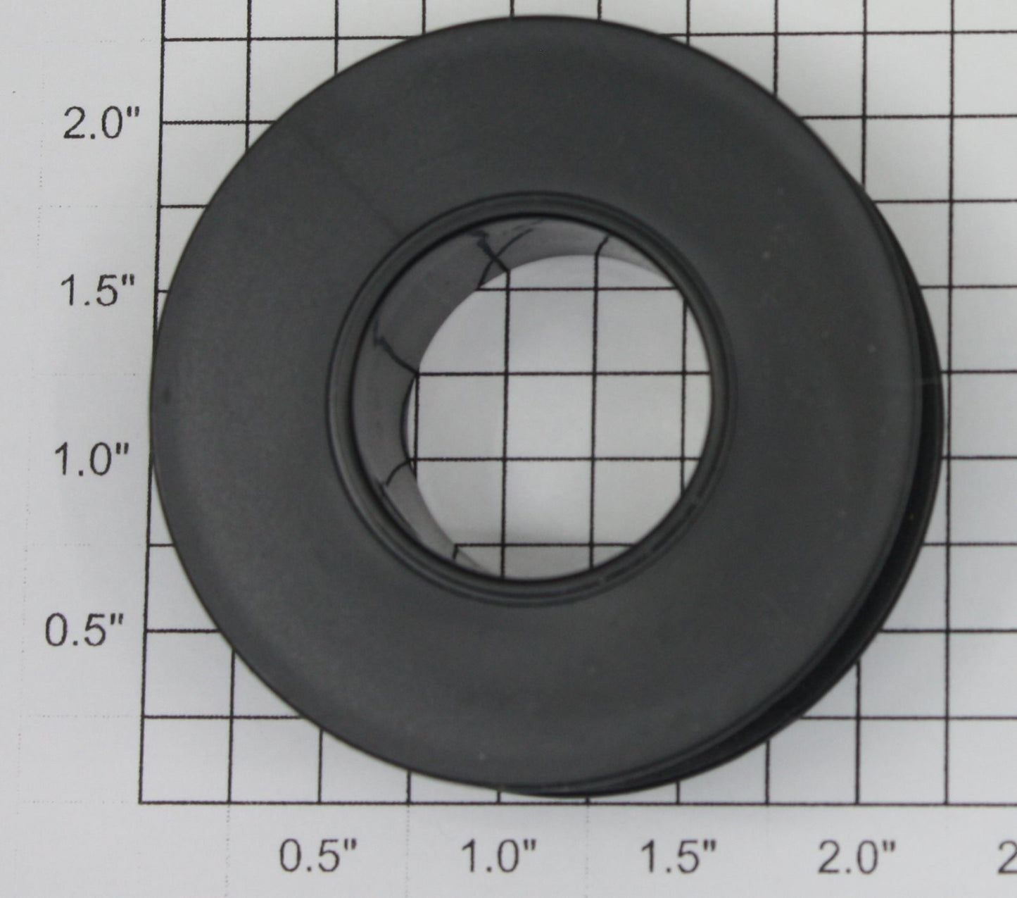 Lionel 100-1 Smooth Black Cable Reel with No lettering, No Design