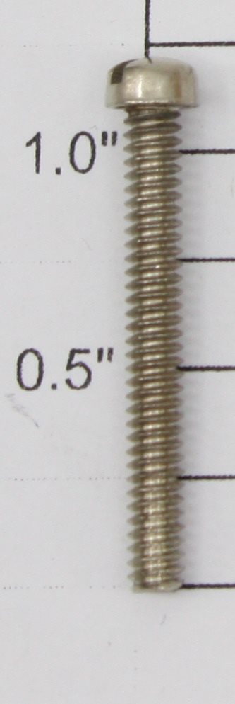 Lionel #6-32 X 1-3/32" Nickel Pan Head Screw