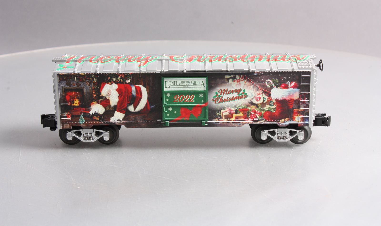 Lionel 2201470 O Gauge Collectors Club of America Christmas Freight #01470 LN/Box